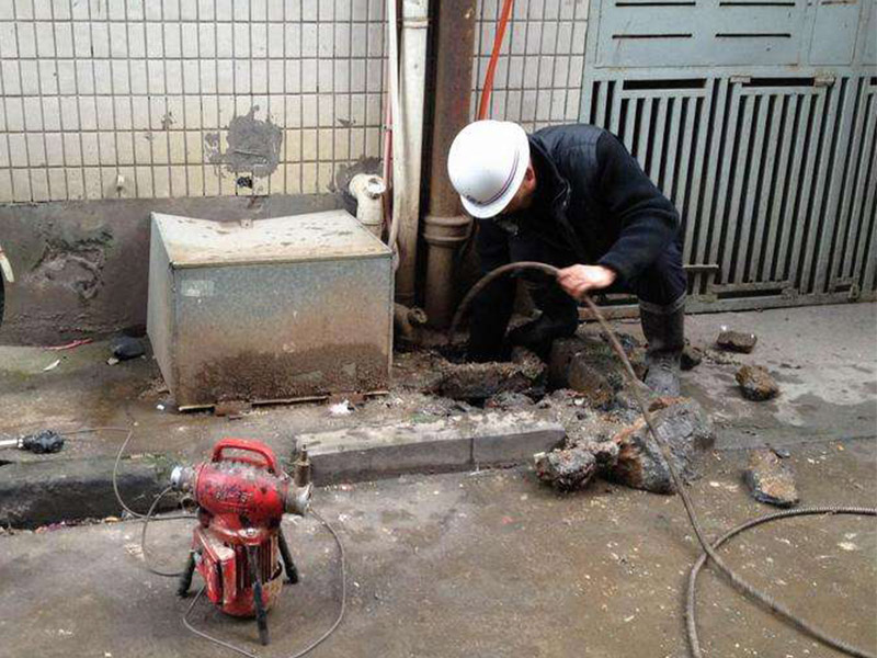 神池疏通下水道-洗菜池疏通