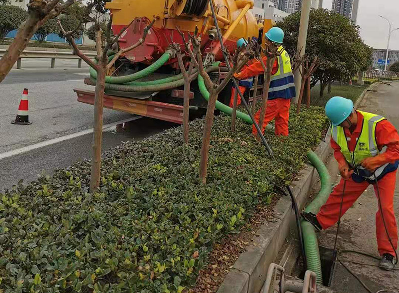 神池市政管道清淤